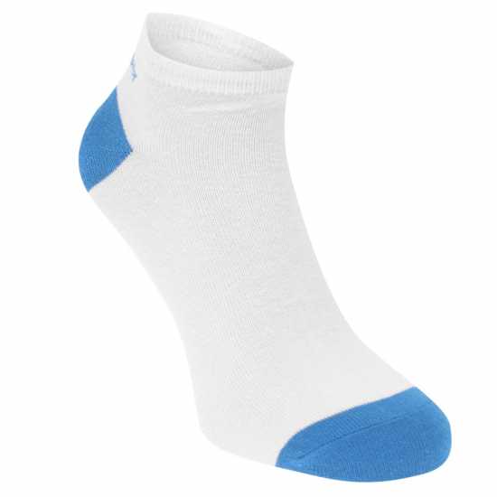 Slazenger 5Бр. Мъжки Чорапи За Маратонки 5 Pack Trainer Socks Mens Size 7-11 Многоцветно 
