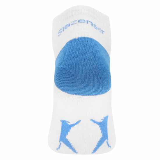 Slazenger 5Бр. Мъжки Чорапи За Маратонки 5 Pack Trainer Socks Mens Size 7-11 Многоцветно 