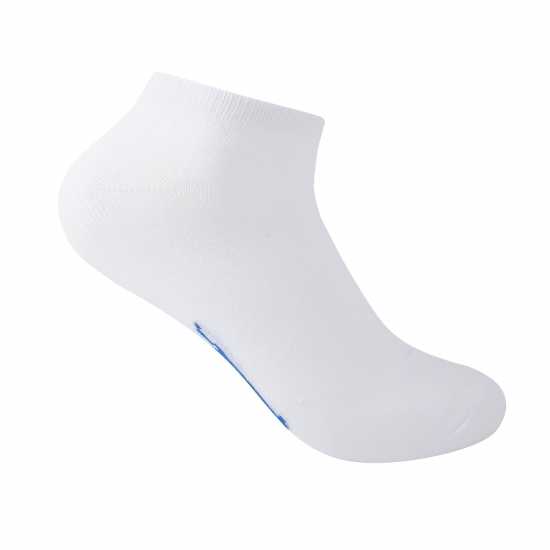 Slazenger 5Бр. Мъжки Чорапи За Маратонки 5 Pack Trainer Socks Mens Size 7-11 Многоцветно 