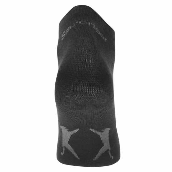 Slazenger 5Бр. Мъжки Чорапи За Маратонки 5 Pack Trainer Socks Mens Dark Asst Мъжки чорапи