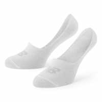 New Balance No Show Liner 6 Pack Socks White Мъжки чорапи