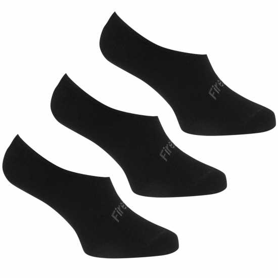 Firetrap 3 Pack Invisible Socks Mens  Мъжки чорапи