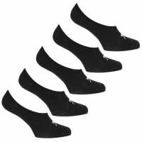 Slazenger 5Бр. Мъжки Чорапи За Маратонки Invisible 5 Pack Trainer Socks Mens