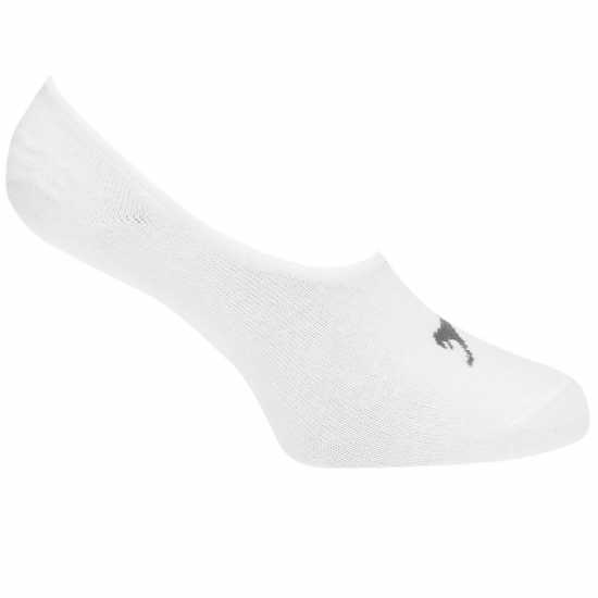 Slazenger 5 Pack Invisible Socks Mens White Мъжки чорапи