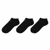 New Balance 3 Pack Low Cut Socks Juniors Black Детски чорапи