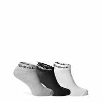 Reebok Ankle Sock 99 Grey/White/Blc Мъжки чорапи