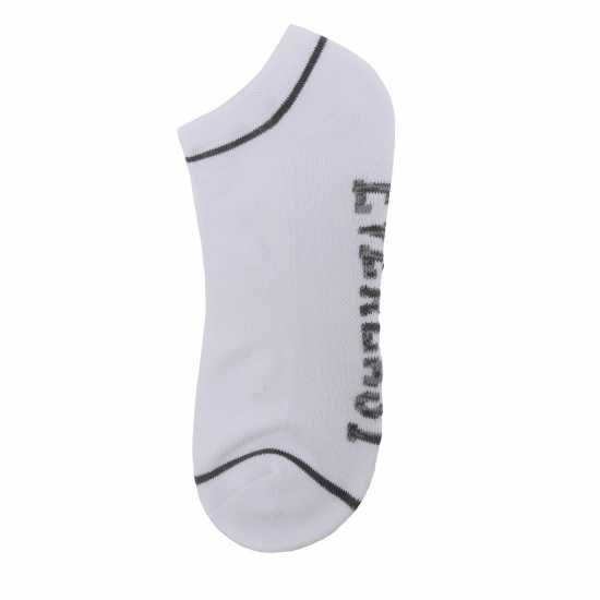 Everlast 6 Pack Trainers Socks Mens Бял Висящ Мъжки чорапи