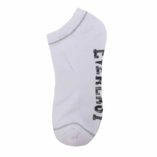 Everlast 6 Pack Trainers Socks Mens White Hung Мъжки чорапи