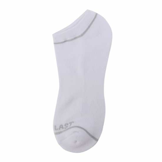 Everlast 6 Pack Trainers Socks Mens Бял Висящ Мъжки чорапи