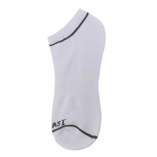 Everlast 6 Pack Trainers Socks Mens Бял Висящ Мъжки чорапи