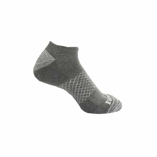 Everlast 6 Pack Trainers Socks Mens Сива Висина Мъжки чорапи