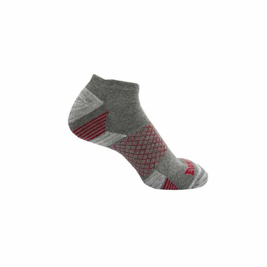 Everlast 6 Pack Trainers Socks Mens Сива Висина Мъжки чорапи