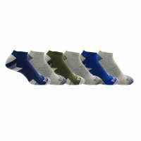 Everlast 6 Pack Trainers Socks Mens Blue Multi Hung Мъжки чорапи