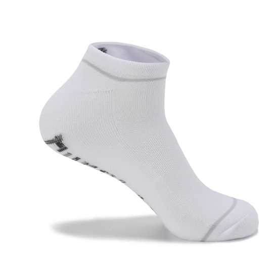 Everlast 6 Pack Trainers Socks Mens White Bag Мъжки чорапи