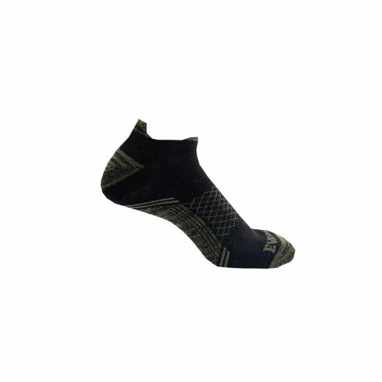 Everlast 6 Pack Trainers Socks Mens Black/Blue Hung Мъжки чорапи