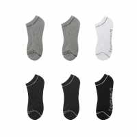 Everlast 6 Pack Trainers Socks Mens Много зависими Мъжки чорапи