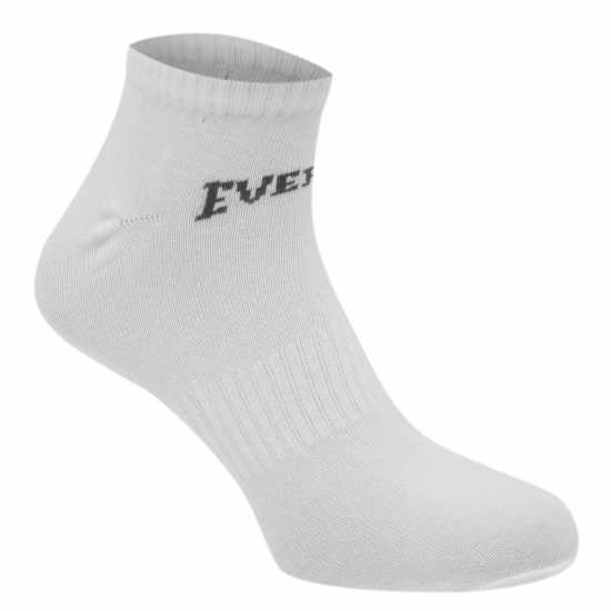 Everlast 3 Бр. Детски Чорапи За Маратонки 3 Pack Trainer Socks Junior Бяло Детски чорапи