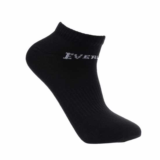 3 Чифта Спортни Чорапи Everlast 3 Pack Trainer Socks Ladies Черно 3 Чифта Спортни Чорапи Everlast 3 Pack Trainer Socks Ladies Черно