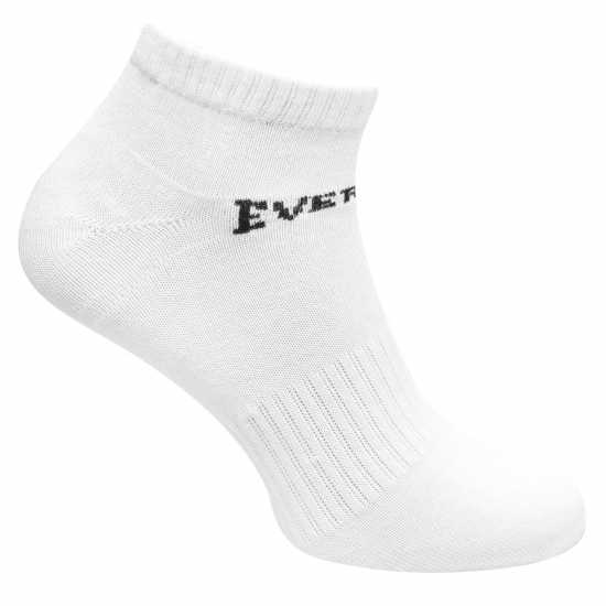 Everlast 3 Чифта Спортни Чорапи 3 Pack Trainer Socks Mens Бяло Мъжки чорапи