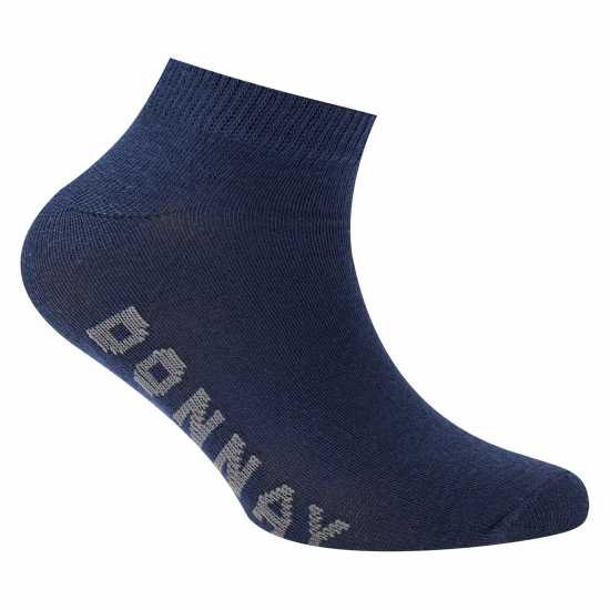 Donnay Мъжки Чорапи За Маратонки 10 Бр. 10 Pack Trainer Socks Children Black Детски чорапи