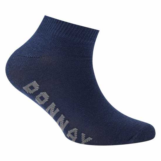 Donnay Мъжки Чорапи За Маратонки 10 Бр. 10 Pack Trainer Socks Children Черно Детски чорапи