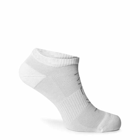 Calvin Klein 6 Pack Trainer Socks Ladies White Дамски чорапи