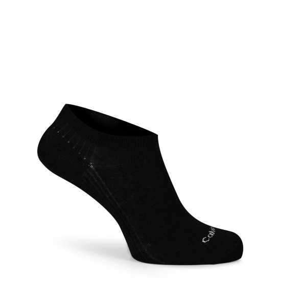 Calvin Klein 6 Pack Trainer Socks Ladies Black Дамски чорапи