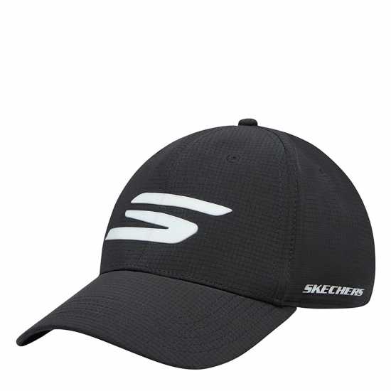 Skechers Primtetime Baseball Cap Unisex Adults Black Skechers Primtetime Baseball Cap Unisex Adults Black