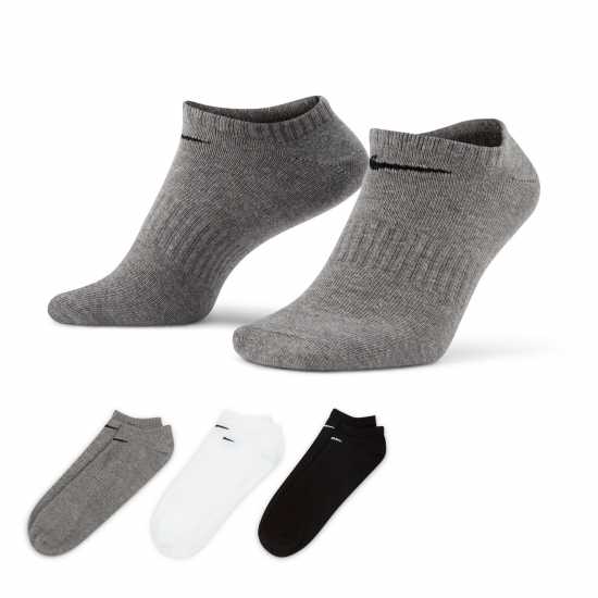 Nike 3Pk Noshow Sox Jn00  