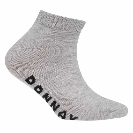 Donnay Мъжки Чорапи За Маратонки 10 Бр. 10 Pack Trainer Socks Junior Черно Детски чорапи