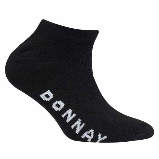 Donnay Мъжки Чорапи За Маратонки 10 Бр. 10 Pack Trainer Socks Junior Черно Детски чорапи