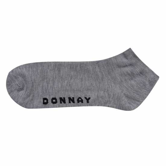 Donnay Мъжки Чорапи За Маратонки 10 Бр. 10 Pack Trainer Socks Plus Size Бяло Мъжки чорапи