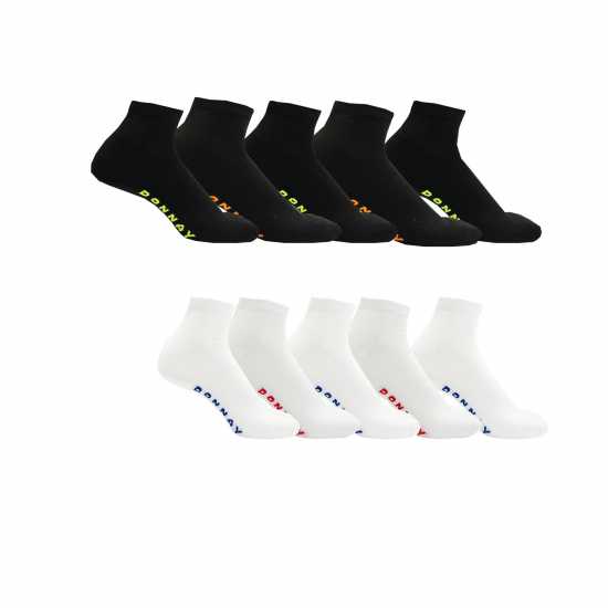 Мъжки чорапи Donnay Мъжки Чорапи За Маратонки 10 Бр. 10 Pack Trainer Socks Plus Size Ярки асортимент Donnay Мъжки Чорапи За Маратонки 10 Бр. 10 Pack Trainer Socks Plus Size Ярки асортимент Мъжки чорапи
