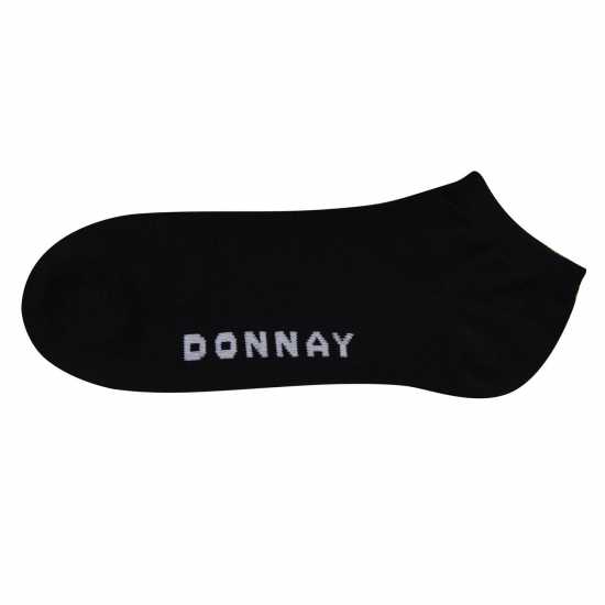 Мъжки чорапи Donnay Мъжки Чорапи За Маратонки 10 Бр. 10 Pack Trainer Socks Plus Size Черно Donnay Мъжки Чорапи За Маратонки 10 Бр. 10 Pack Trainer Socks Plus Size Черно Мъжки чорапи