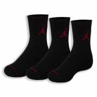 Ниски Чорапи Air Jordan Jumpman 3 Pack Quarter Socks Infants Black Детски чорапи