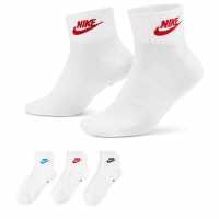 Nike Everyday Essential Ankle Socks (3 Pairs) MULTI-COLOR Мъжки чорапи