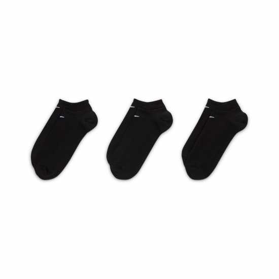 Мъжки чорапи Nike Everyday Sock Черно Nike Everyday Sock Черно Мъжки чорапи
