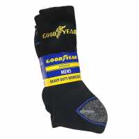 Goodyear 5 Pack Heavy Duty Work Socks Mens  Мъжки чорапи