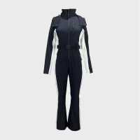 Jack Wills Stripe Suit Ladies Black 