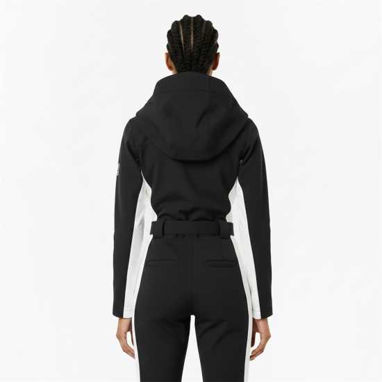 Jack Wills Women's Jw Stripe Waterproof Windproof Ski Suit Черно Jack Wills Women's Jw Stripe Waterproof Windproof Ski Suit Черно