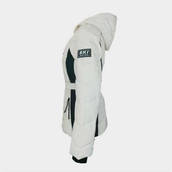Яке За Ски Jack Wills Hooded Puffer Ski Jacket Крем 