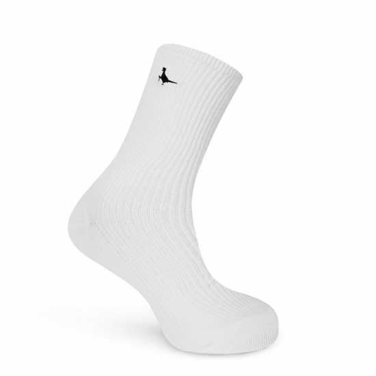 Meadowcroft 5Pk Sn10 Black/White Мъжки чорапи