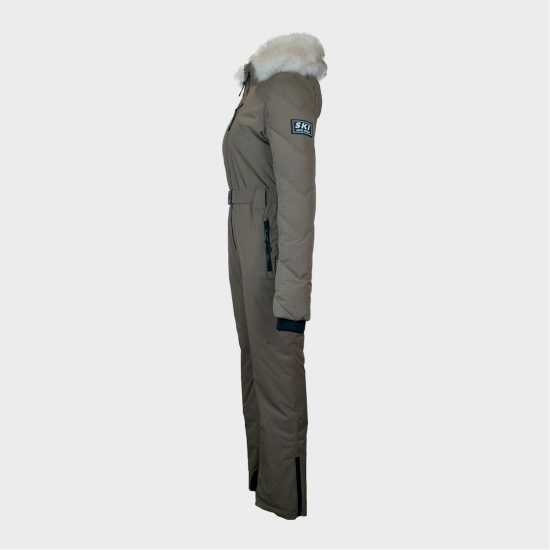 Jack Wills Hooded Ski Suit Моха Jack Wills Hooded Ski Suit Моха