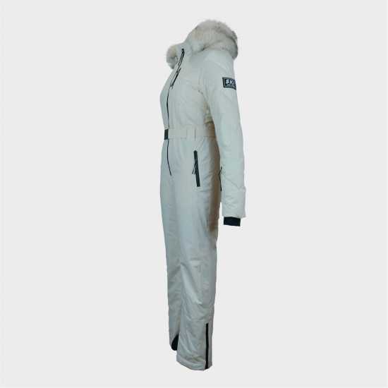Jack Wills Hooded Ski Suit Крем 