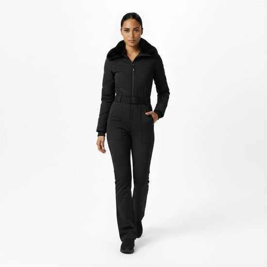 Jack Wills Women's Puffa Waterproof Windproof Hooded Ski Suit Jack Wills Women's Puffa Waterproof Windproof Hooded Ski Suit