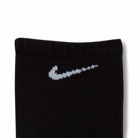Nike 3 Pack Cushioned No Show Socks Black/White - Мъжки чорапи