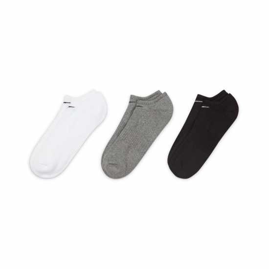 Nike 3 Pack Cushioned No Show Socks Multi-Colour Мъжки чорапи
