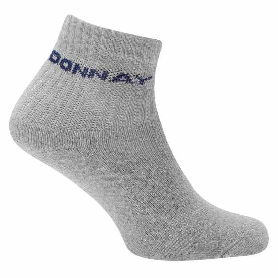 Donnay Ниски Чорапи 10 Pack Quarter Socks Childrens Бяло Детски чорапи