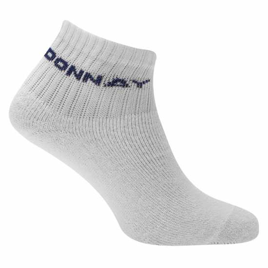 Donnay Ниски Чорапи 10 Pack Quarter Socks Childrens Бяло Детски чорапи