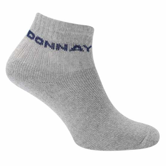 Donnay Ниски Чорапи 10 Pack Quarter Socks Childrens Black Детски чорапи